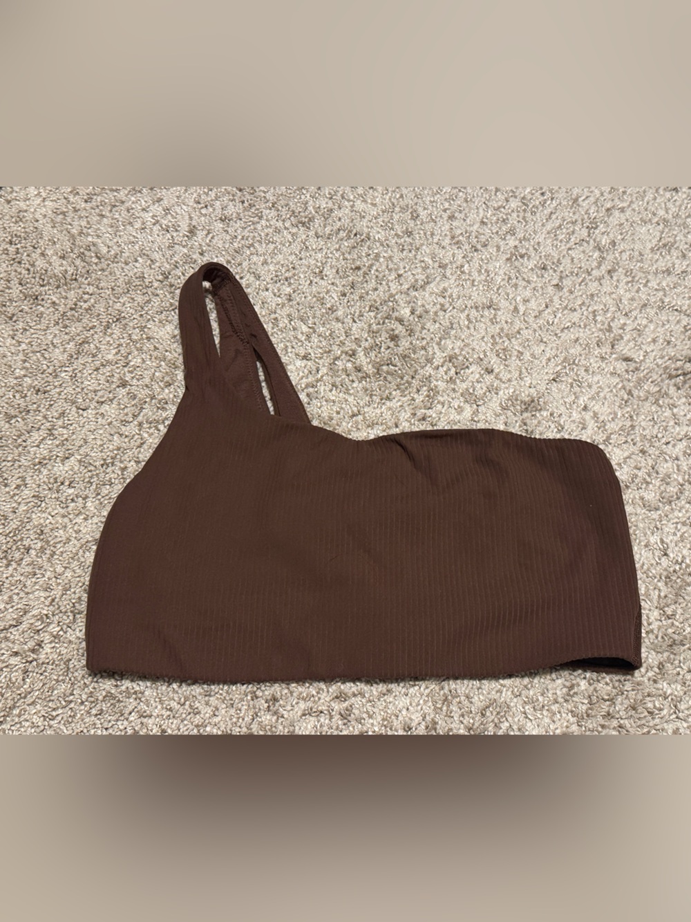 Lululemon align ribbed single shoulder bra *8